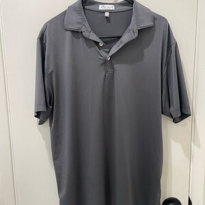 Peter Millar Dark Gray Performance Polo